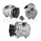 V5 1A 130MM 12V O-RING MOUNT ac compressor for HYUNDAI EXCAVATOR 24V 11Q690040 11Q6-90041 253596435472