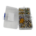 Universal Auto Repair Tool R134A/R12 Valve Core Kit (131pcs)