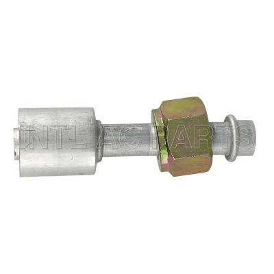 #12 Straight Female Oring Hose Fitting（with Aluminum jacket）