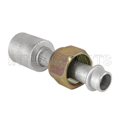 #12 Straight Female Oring Hose Fitting（with Aluminum jacket）