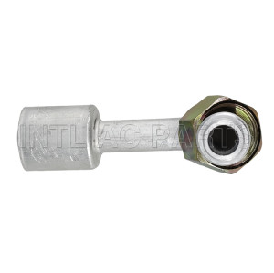 #12 90° Female Oring beadlock hose fitting /connector/coupling （with Aluminum jacket）