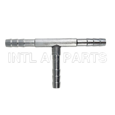 #6 Aluminum Tee pipe Auto Air Condition Through Pipe Hose Fitting FT 1601C 240047