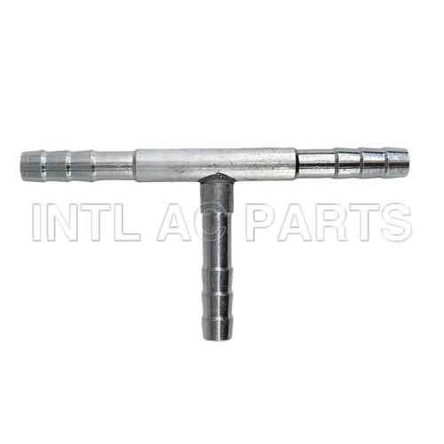 #6 Aluminum Tee pipe Auto Air Condition Through Pipe Hose Fitting FT 1601C 240047