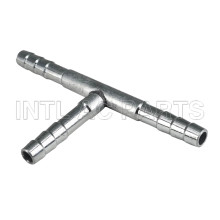 #6 Aluminum Tee pipe Auto Air Condition Through Pipe Hose Fitting FT 1601C 240047