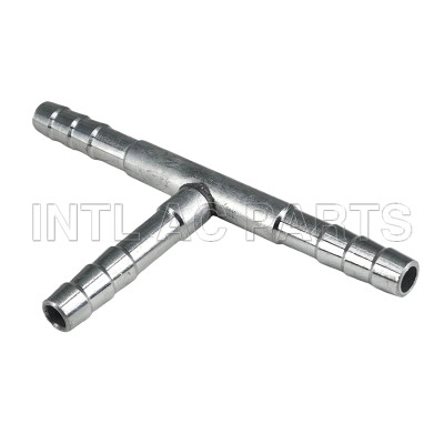 #6 Aluminum Tee pipe Auto Air Condition Through Pipe Hose Fitting FT 1601C 240047