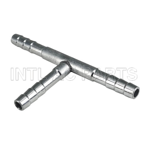 #6 Aluminum Tee pipe Auto Air Condition Through Pipe Hose Fitting FT 1601C 240047