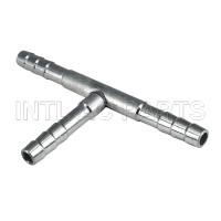 #6 Aluminum Tee pipe Auto Air Condition Through Pipe Hose Fitting FT 1601C 240047