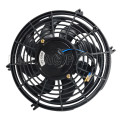 Electrical Cooling Fan 10 inch 12V 120W Round Frame with 8 Crooked Blade