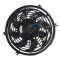 Electrical Cooling Fan 10 inch 12V 120W Round Frame with 8 Crooked Blade