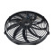AC Cooling Fan 16 inch 24V 80W Round Frame with 10 Crooked Blade