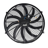 AC Cooling Fan 16 inch 24V 80W Round Frame with 10 Crooked Blade