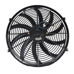 AC Cooling Fan 16 inch 24V 80W Round Frame with 10 Crooked Blade