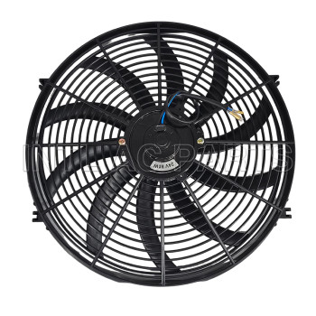 AC Cooling Fan 16 inch 24V 80W Round Frame with 10 Crooked Blade