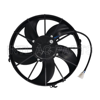Cooling Fan 330MM 24V 160W 5 Crooked Blade Push For Micirobus