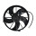 Cooling Fan 330MM 24V 160W 5 Crooked Blade Push For Micirobus