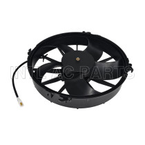 Cooling Fan 330MM 24V 160W 5 Crooked Blade Push For Micirobus