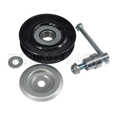 Auto Air Conditioner Tension Wheel / Auto Tensioner Pulley 6204 Bearing Pulley B