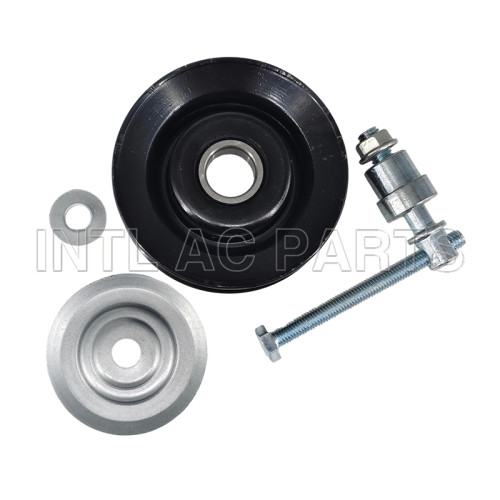 Auto Air Conditioner Tension Wheel / Auto Tensioner Pulley 6204 Bearing Pulley B