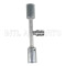 Auto Air Conditioning Hose Fitting #6 with Iron Jacket R134a High & Low pressure Valve