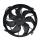 Cooling Fan For Micirobus 330MM 24V 160W 7 straight Blade Push