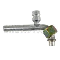 #8 90 degree Female Oring Barb Fitting O-Ring Alu joint