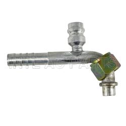 #8 90 degree Female Oring Barb Fitting O-Ring Alu joint