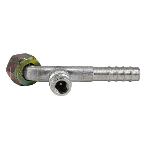 #8 90 degree Female Oring Barb Fitting O-Ring Alu joint