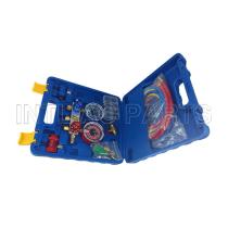 R1234YF Plastic Boxed Watch Set Deluxe Edition (WITH QUICK CUOPLER R134A with 1.5m tube, valve core and coolant tool)