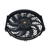 12 inch 12V 120W squre frame with 10 crooked blade auto air conditioner fan cooling fan