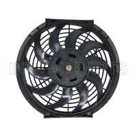 12 inch 24V 120W squre frame with 10 crooked blade AC condenser fan Cooling Fan