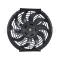 12 inch 24V 120W squre frame with 10 crooked blade AC condenser fan Cooling Fan