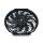 12 inch 24V 120W squre frame with 10 crooked blade AC condenser fan Cooling Fan