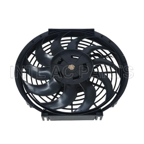 12 inch 24V 120W squre frame with 10 crooked blade AC condenser fan Cooling Fan