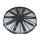 Cooling Fan 16 inch 24V 80W Round Frame with 10 Straight Blade RC.550.020