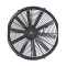 Cooling Fan 16 inch 24V 80W Round Frame with 10 Straight Blade RC.550.020