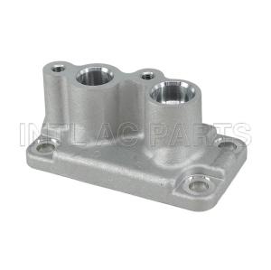 Válvula Conectora do Compressor Denso 10P15 RC.600.190 Caminhão Volkswagen - Alumínio