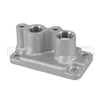 Válvula Conectora do Compressor Denso 10P15 RC.600.190 Caminhão Volkswagen - Alumínio