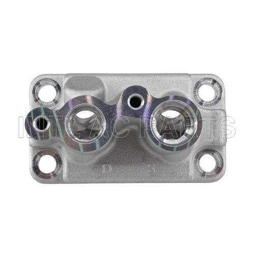 Válvula Conectora do Compressor Denso 10P15 RC.600.190 Caminhão Volkswagen - Alumínio