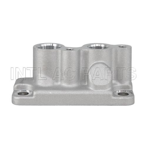 Válvula Conectora do Compressor Denso 10P15 RC.600.190 Caminhão Volkswagen - Alumínio