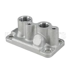 Válvula Conectora do Compressor Denso 10P15 RC.600.190 Caminhão Volkswagen - Alumínio