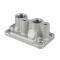 Válvula Conectora do Compressor Denso 10P15 RC.600.190 Caminhão Volkswagen - Alumínio