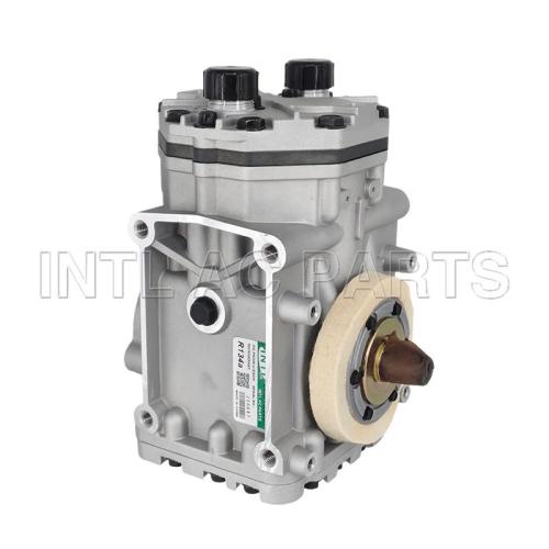 York Compressor With "S" In The Left Suction Rotolock Bus Air Conditioning Compressor