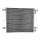 AC condenser Aluminium truck air conditioning condenser spare part for DAF 75 1998 - 2000