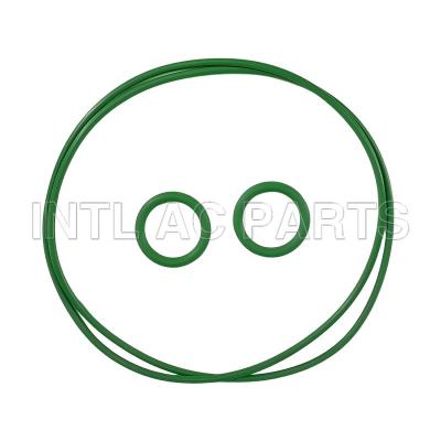 4PCS AC O-Ring Seal Kit for V5 V7 Compressor Green Air Conditioning O-Rings Kit