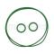 4PCS AC O-Ring Seal Kit for V5 V7 Compressor Green Air Conditioning O-Rings Kit