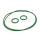 4PCS AC O-Ring Seal Kit for V5 V7 Compressor Green Air Conditioning O-Rings Kit