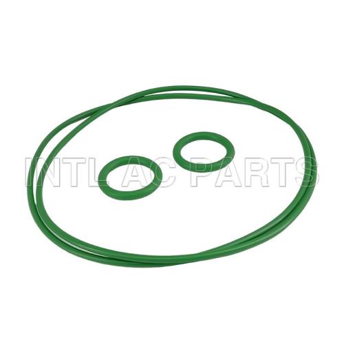 4PCS AC O-Ring Seal Kit for V5 V7 Compressor Green Air Conditioning O-Rings Kit