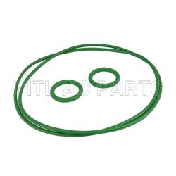 4PCS AC O-Ring Seal Kit for V5 V7 Compressor Green Air Conditioning O-Rings Kit