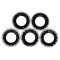 4502-10C A/C Compressor Sealing Washer Kit 5PCS/BAG 28*15.2*1.3mm