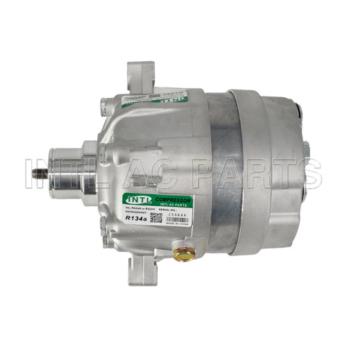 Car Ac Compressor For Daewoo Excavator Without Compressor Clutch